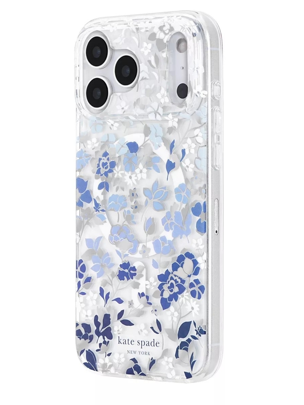 kate spade new york Flowerbed Blue MagSafe iPhone 17 Pro Max Phone Case